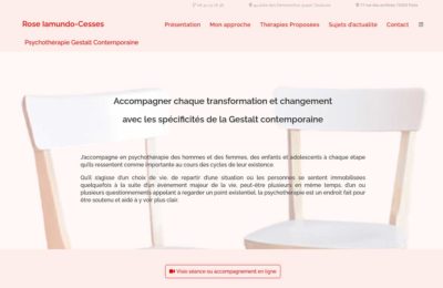 Lire la suite à propos de l’article Rose Iamundo-Cesses – Psychothérapie Gestalt