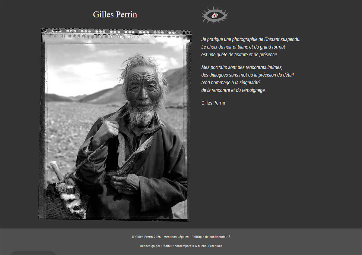 Gilles Perrin, auteur photographe