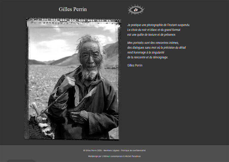 Gilles Perrin, auteur photographe